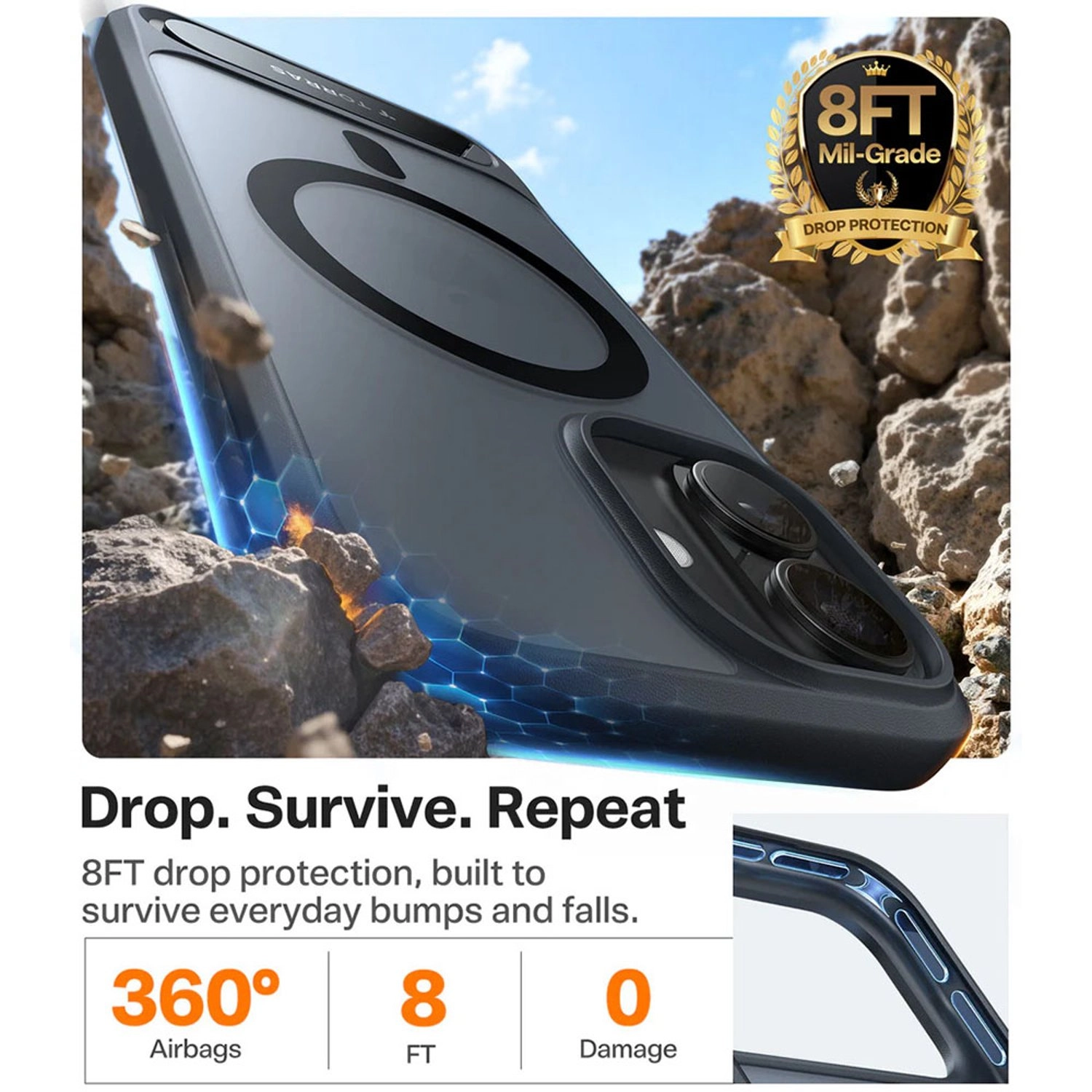 Pstand Series Case with MagSafe for iPhone 17