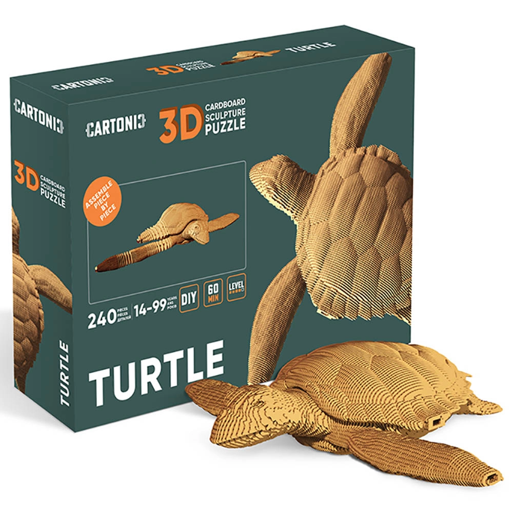 Turtle 3D Puzzle (7529-CARTTURT) - 240 pcs