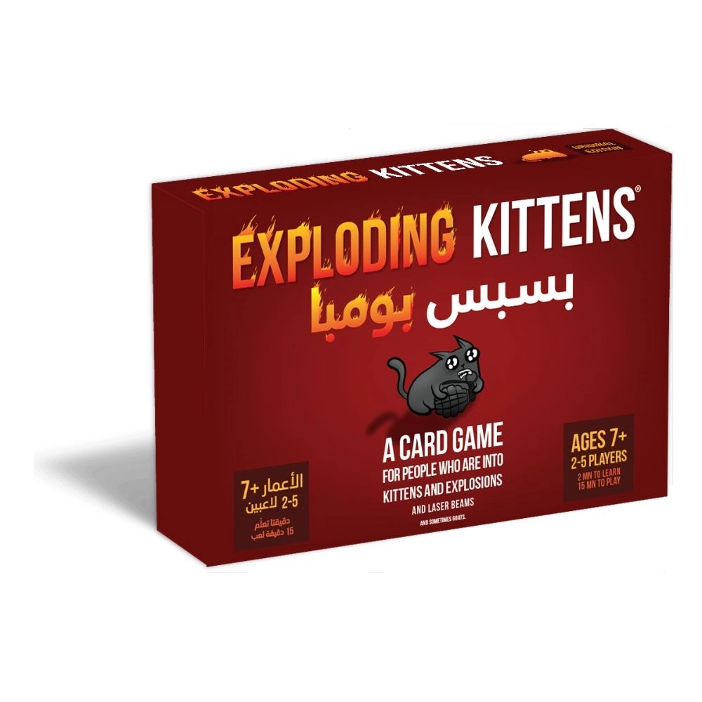 Exploding Kittens: Revised Ed. (Ar/En)