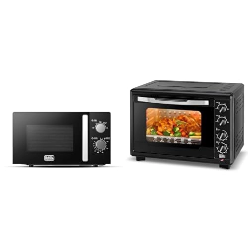 Black & Decker Microwave Oven + Toaster Oven - Double Grill