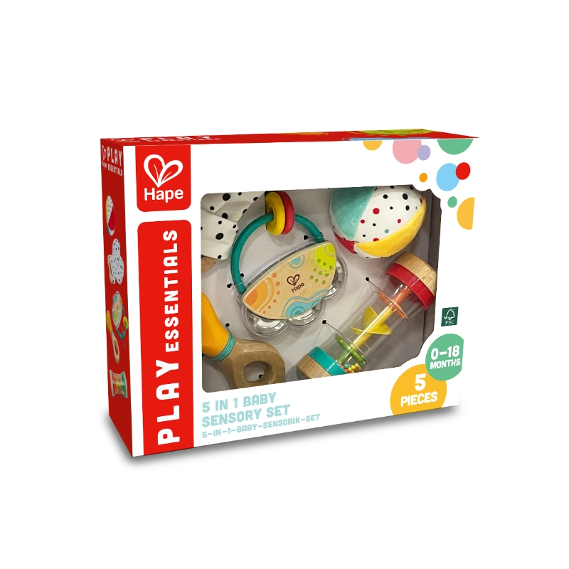 5-In-1 Baby Sensory Set - Suitable for 0 to 18 Months