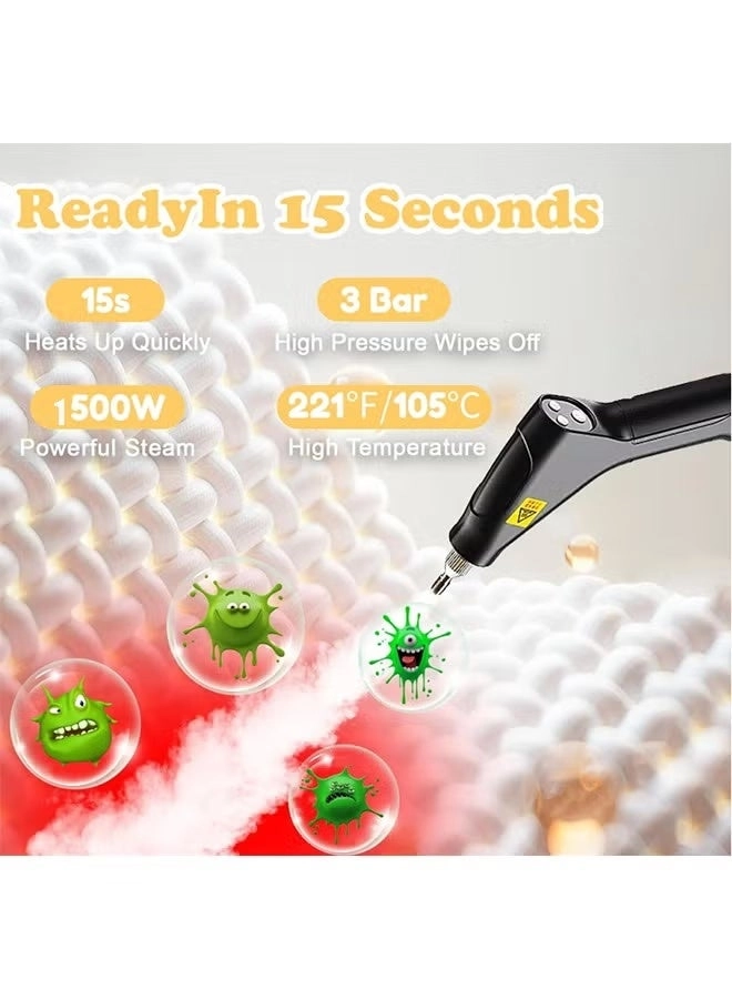 Portable Handheld Steam Cleaner - 1200ml