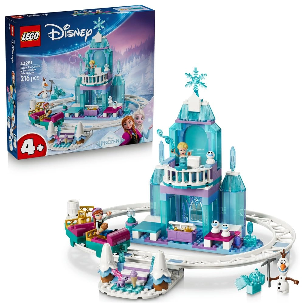 Disney Frozen Elsa's Ice Castle & Snow Ride Adventure (43281)