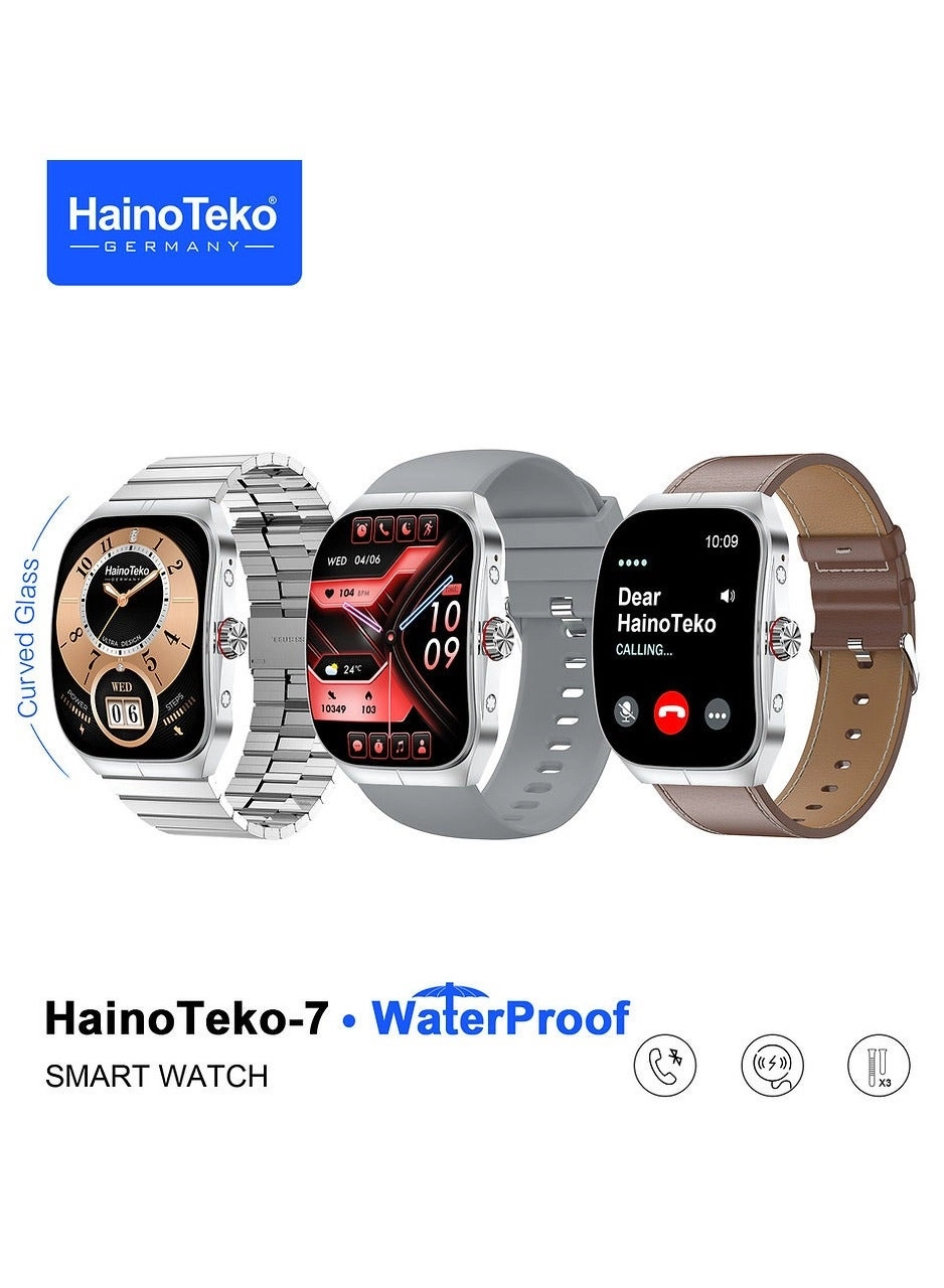 Haino Teko Curved AMOLED Smartwatch - AMOLED Waterproof