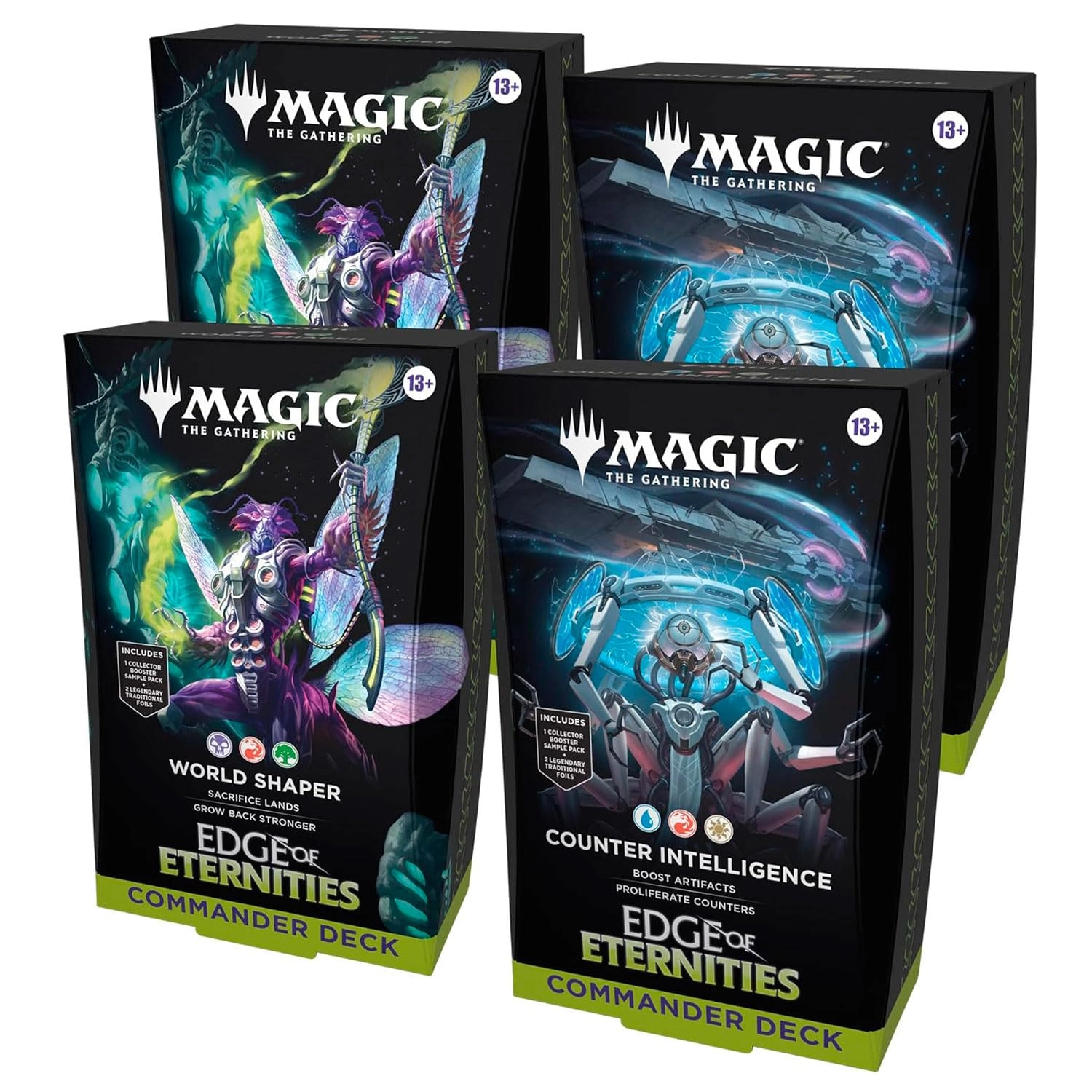 World Shaper 2pcs + Counter Intelligence 2pcs