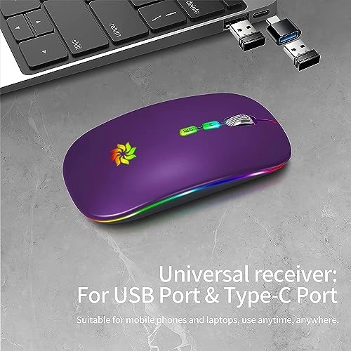 Slim Silent Mouse - Wireless