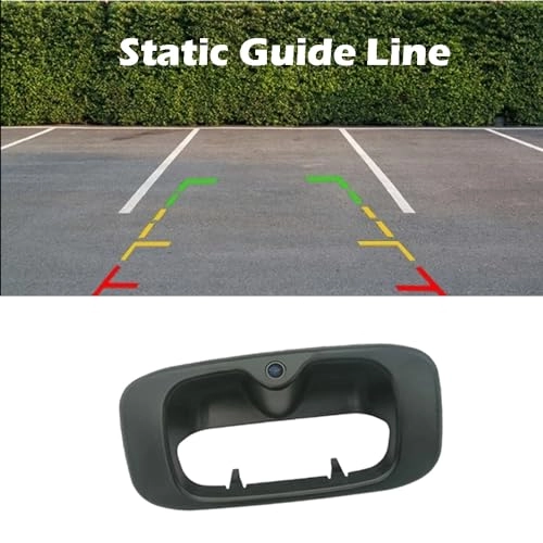 Rear Tailgate Boot Handle with Reversing Camera - Night Vision 480 TV lines