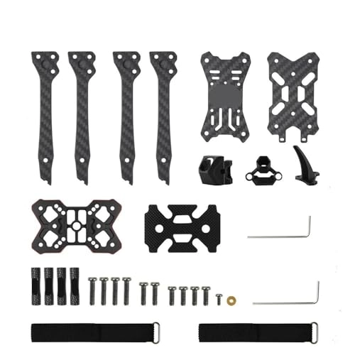 Mounting Bracket - Fit For G 7075 FPV Drone Red