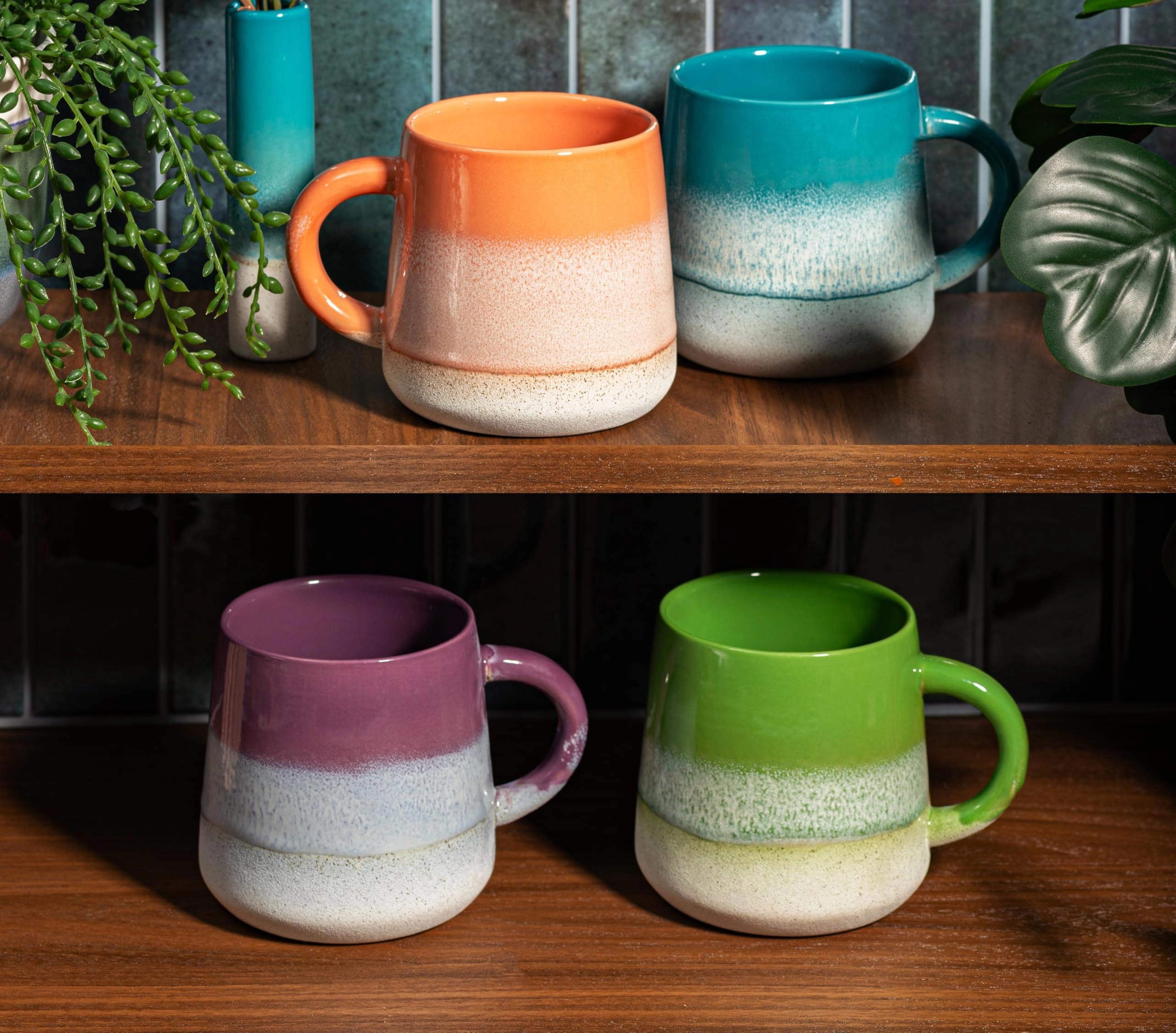 Mojave Glaze Mug - Unique Ombre Design 360 ml