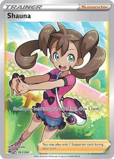 Pokemon USA, Inc. Shauna 263/264 - Sword & Shield Fusion Strike Full Art