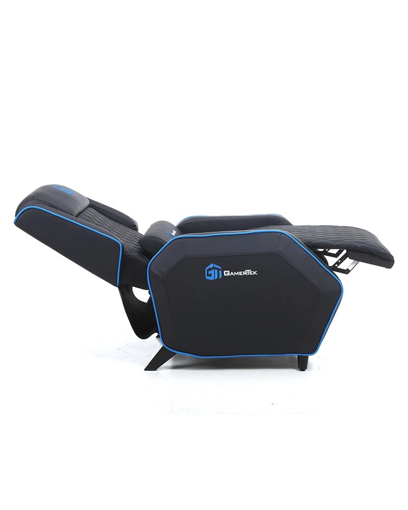 GT-ELITE - Black & Blue Diamond Shape PU Leather