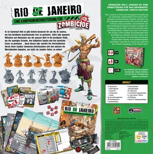 Zombicide 2nd Edition: Rio Z Janeiro (German)