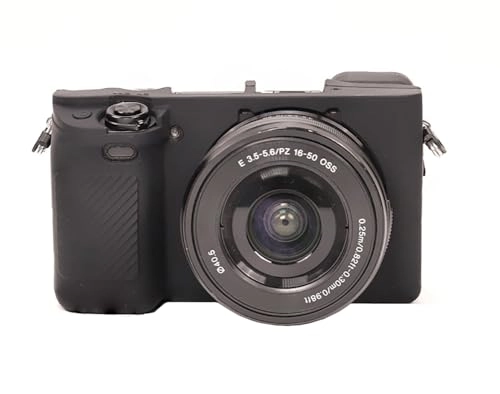 Camera Case Compatible with Sony Alpha A6100 A6300 A6400 - A6100 A6300 A6400 Soft Silicone Protective Shell