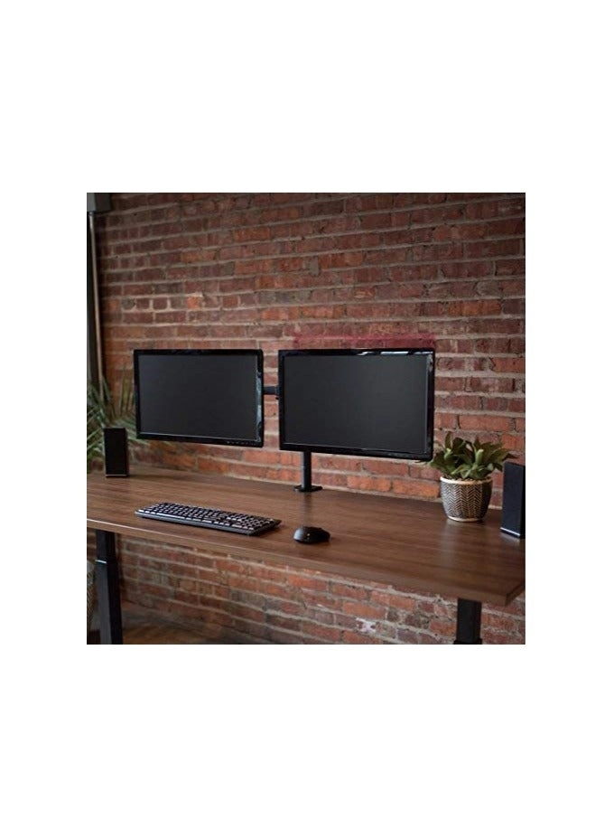 Dual LCD Monitor Desk Mount Stand - 2 27in