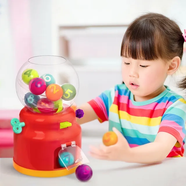 Numbers And Colours Gumball Machine - 1+