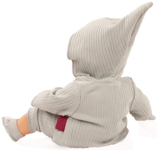 Muffin Lucky Mushroom Doll - 33 cm Vinyl Blue Sleeping Eyes Ages 18 months+