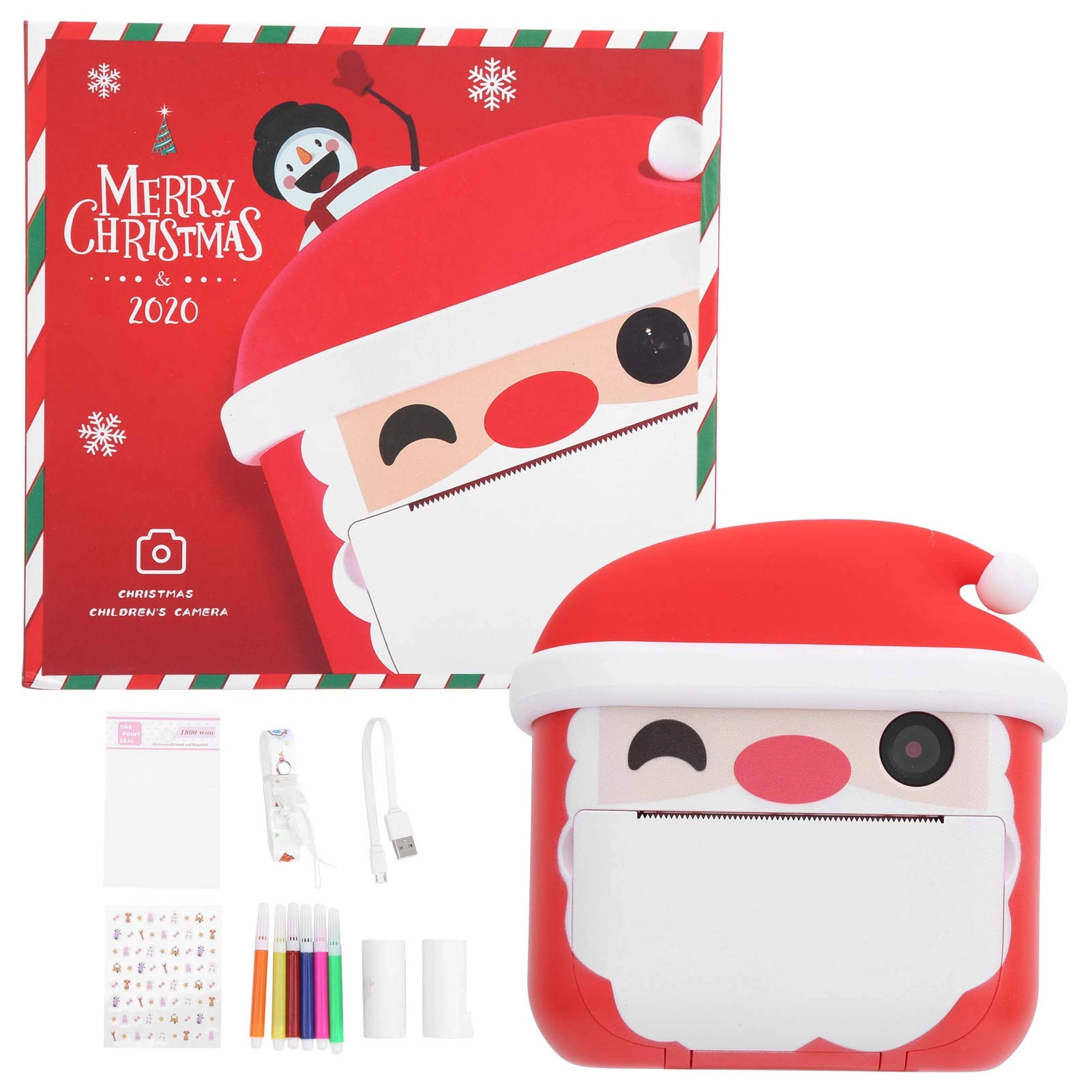 Instant Print Camera - Thermal Print 2.4in HD Screen