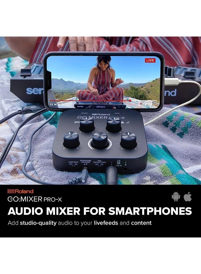 GO:MIXER PRO X - mix up to seven audio input sources