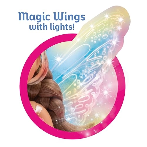 Flora Articulated Doll - 26 cm Luminous Wings Ages 3+