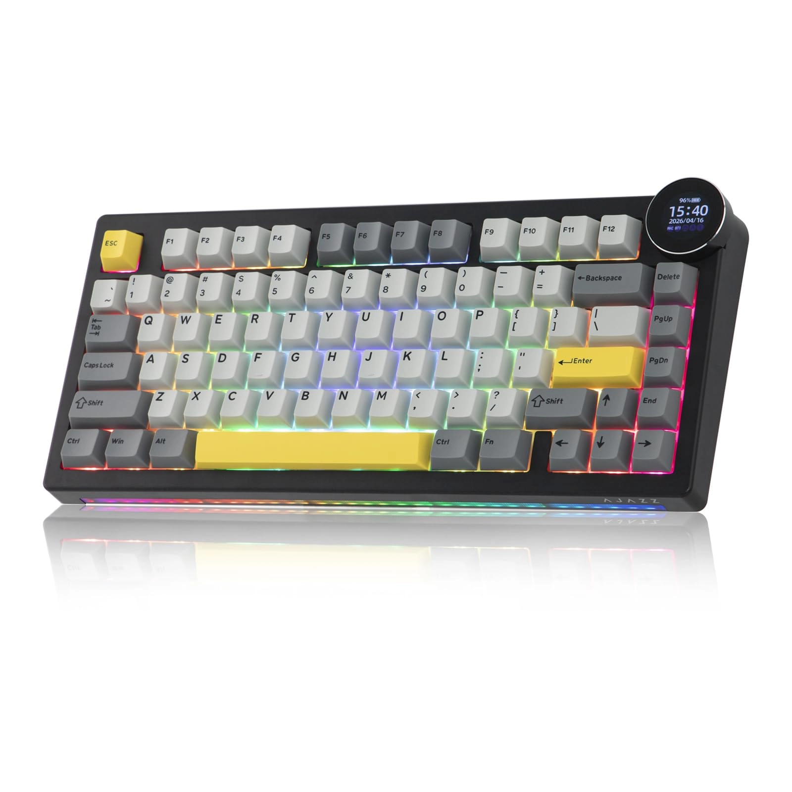 AK820V2 - QWERTY 2.4GHz Wireless, BT, USB-C