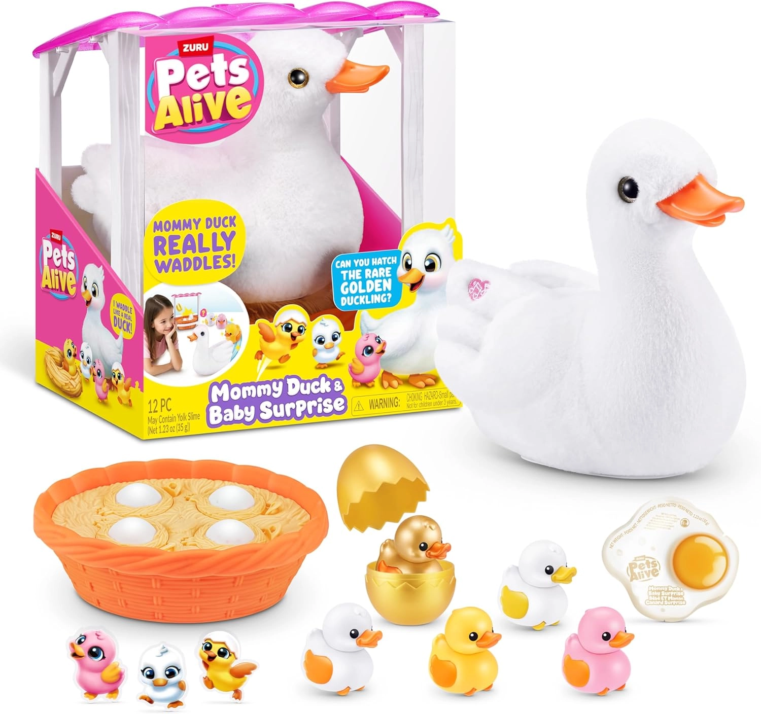COLOR LAND CHILDRENS TOYS CENTER LLC Mama Duck - Sound effects