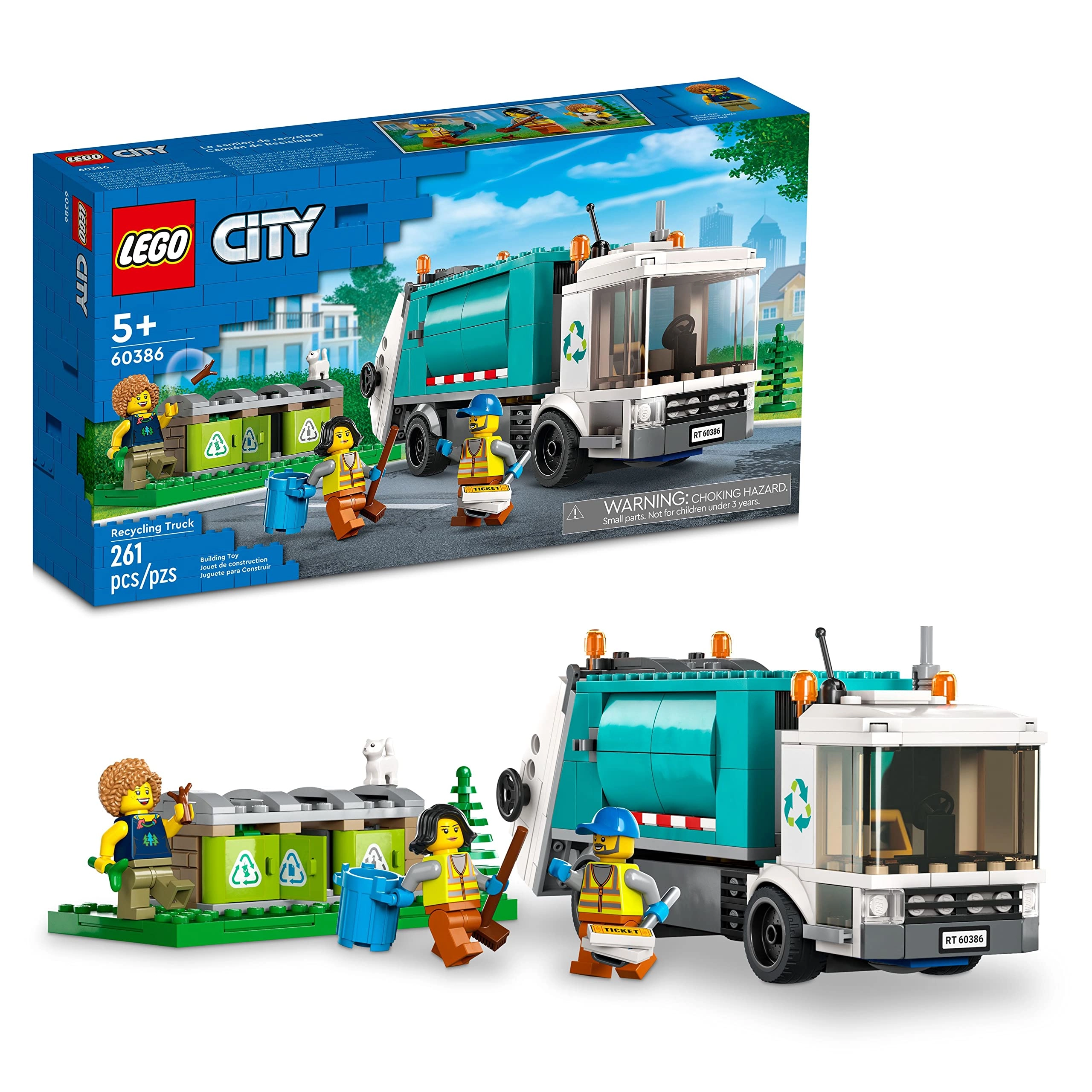 City Recycling Truck (60386) - Toy Vehicle Set