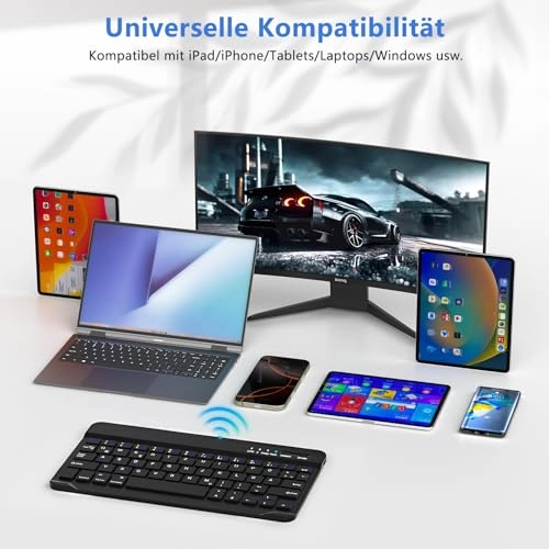 Bluetooth Keyboard - DE Wireless