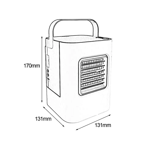 Mini Flexible Rechargeable Cooling Fan - Pink One Size