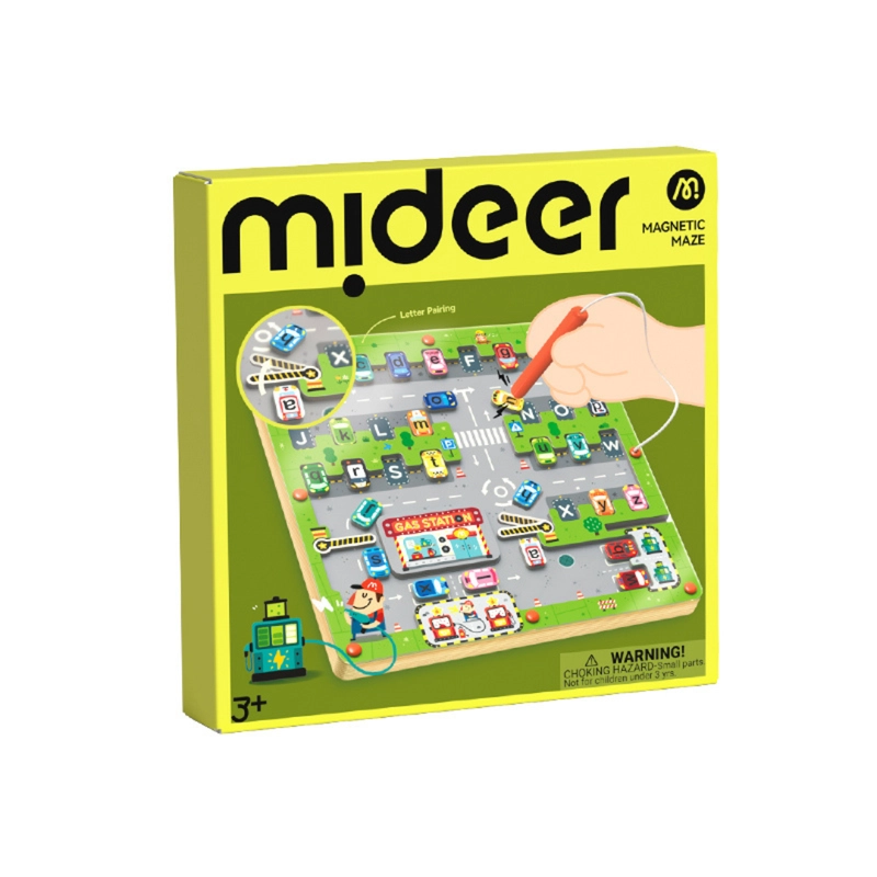 MIDEER Magnetic Maze - Parking Lot - Suitable for 3 years and above