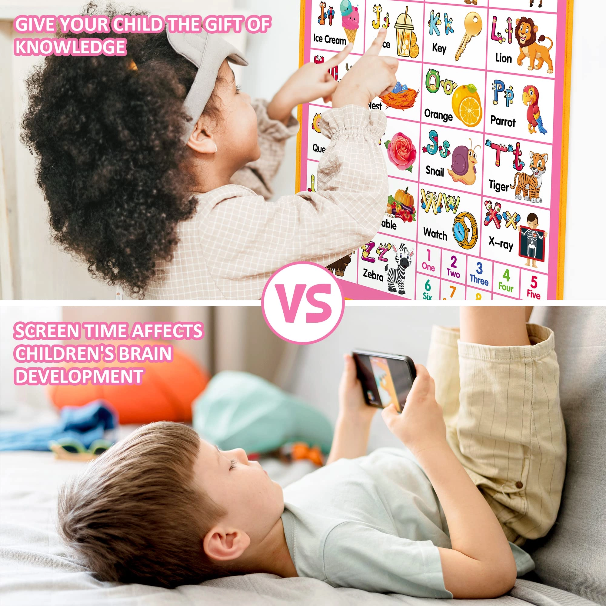 gahoo Alphabet Wall Chart - 1-3 years+