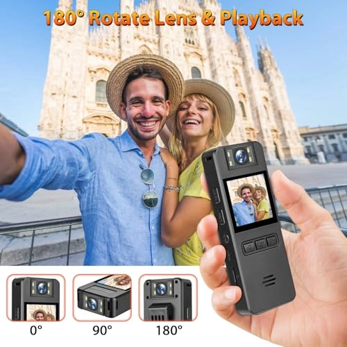 Mini Body Camera - 1080P 64GB