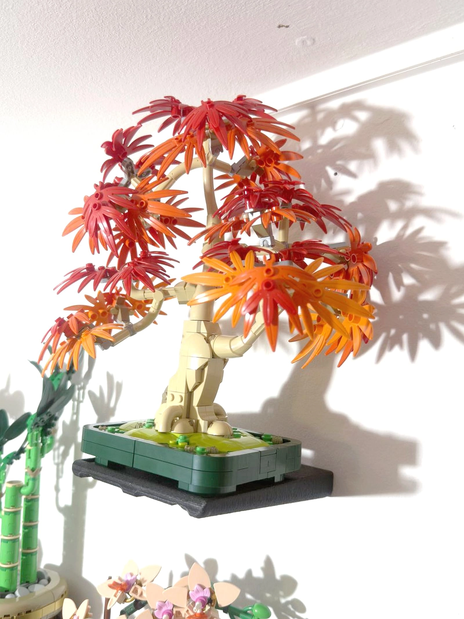 Wall Mount Compatible for Lego - Made in France Plastic