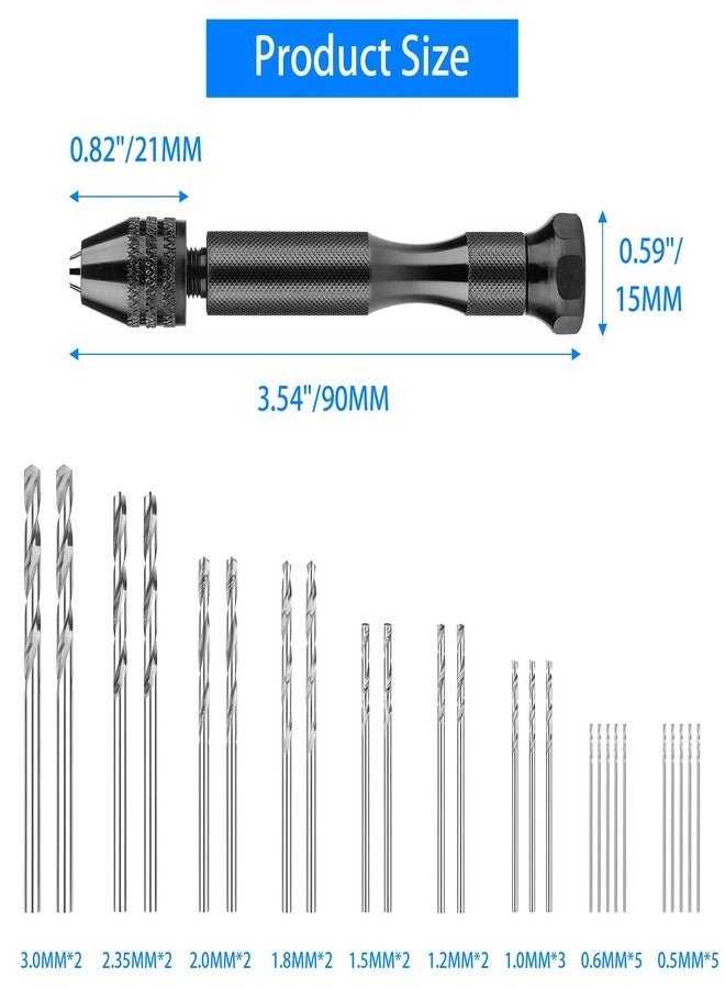 Hand Drill Set - 36 Pieces