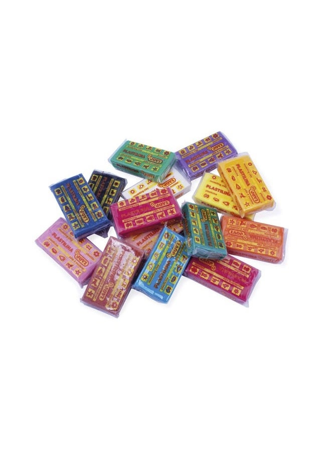 Plastilina Modelling Clay - Set of 30