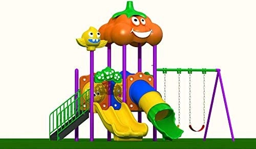 Playground - 6 in 1 Double Slide