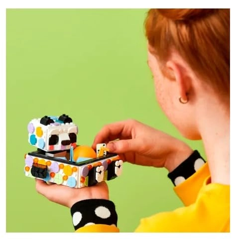 Cute Panda Tray (41959) - Toy Crafts Set Jewelry Box