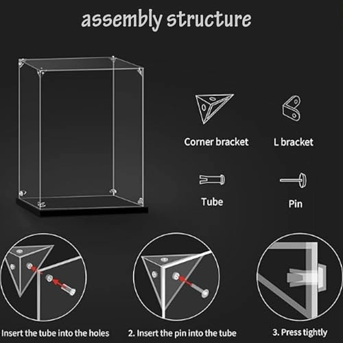 Acrylic Display Case - Compatible with Lego 75367 Hunter Republic Attack Cruiser Model Set 3mm