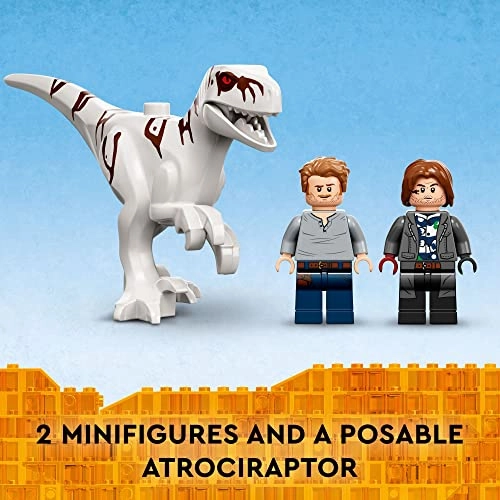 Atrociraptor Dinosaur: Bike Chase - Jurassic World