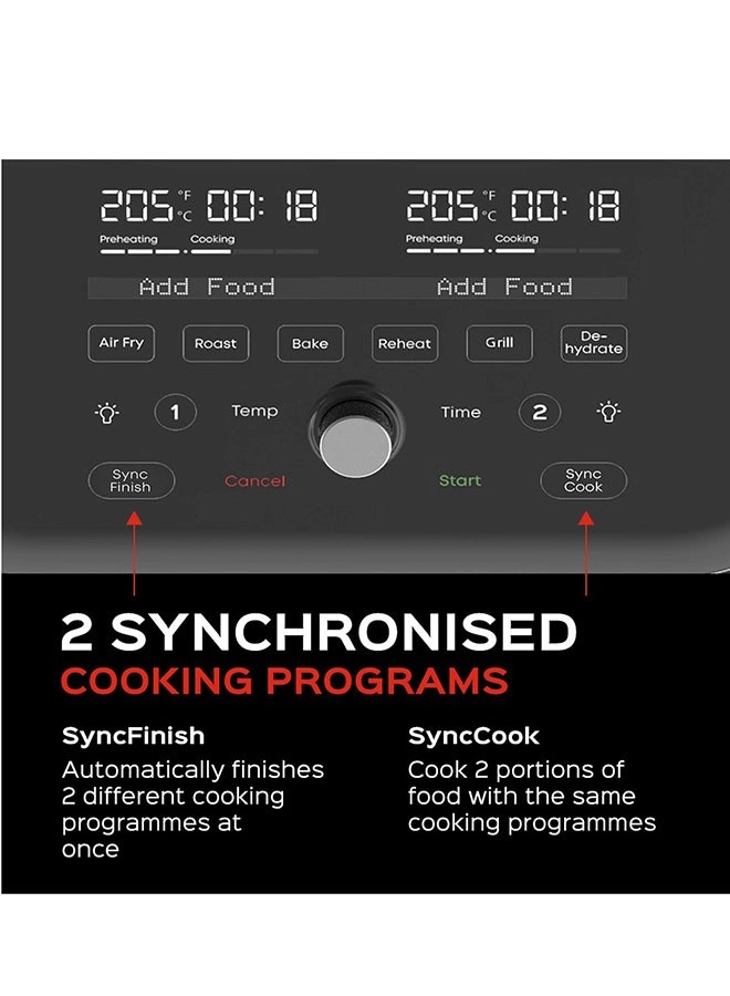 Vortex Plus 8QT Vortex Plus Dual Basket Plastic