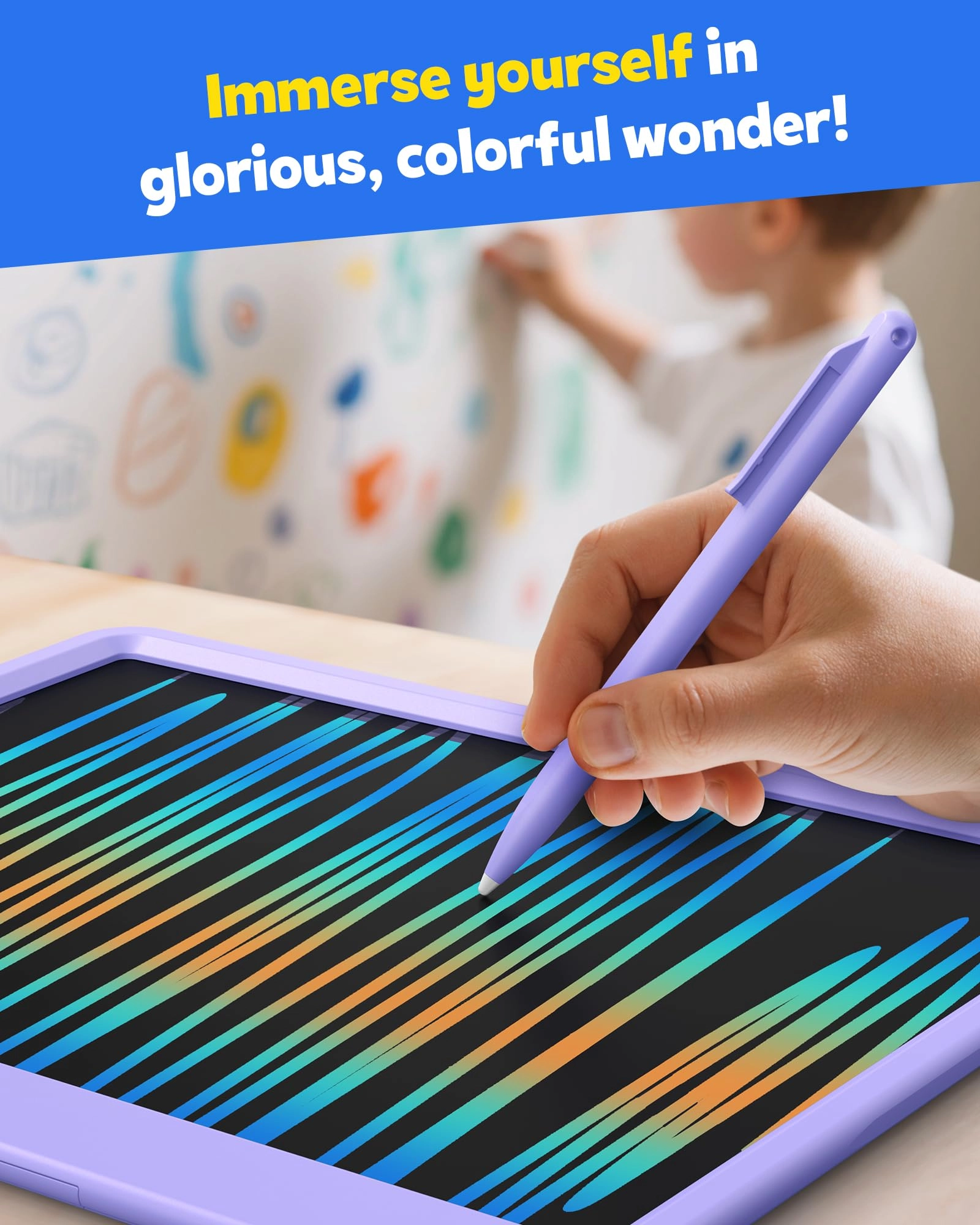 LCD Writing Tablet - 12 inch Erasable