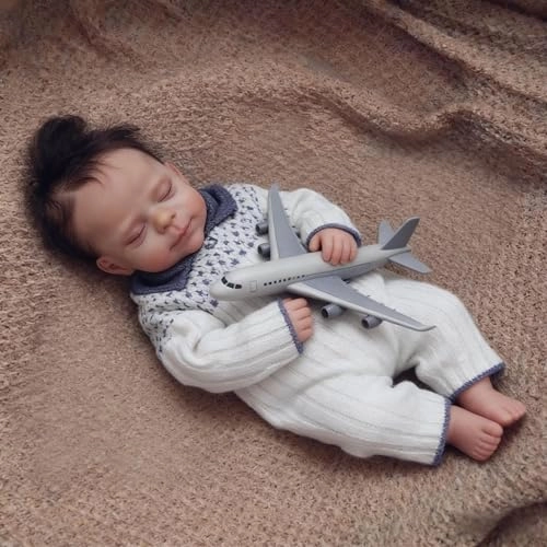 Reborn Baby Doll - 18 inch Silicone Boy and Girl Ages 3+ Bundle