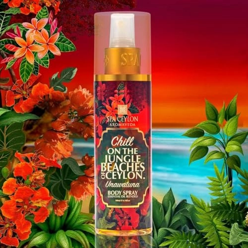 Arugam Bay Body Spray - 200 Microliters Grapefruit & Sandalwood