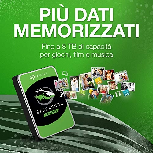 BarraCuda 3.5" 7200rpm 64MB SATA 6Gb/s (ST1000DM010) - 1TB