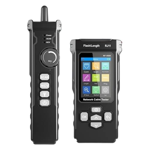 Network Cable Tester - RJ45 RJ11 BNC Length Test