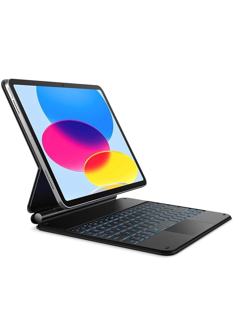 Generic Magic Wireless Keyboard for iPad 10.9 10th 11th Generation - Arabic English