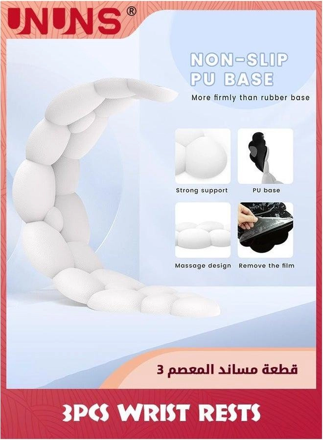 Cloud PU Leather Ergonomic Mouse Pad