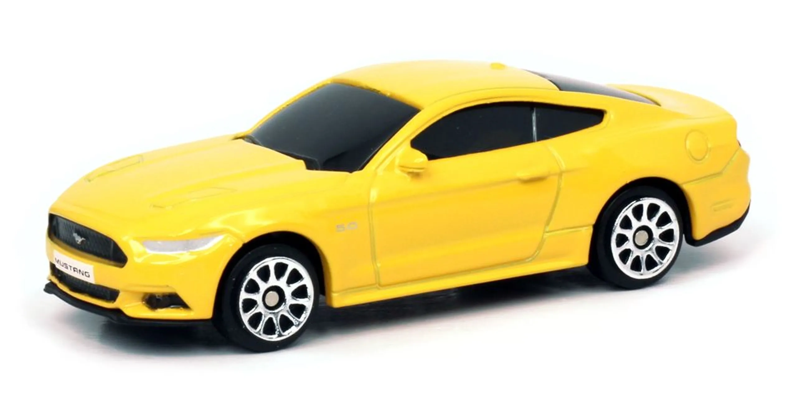 Mustang 2015 - 1:64 5pcs + Corvette Grand Sport 2017 + Camaro 2010 + Challenger + F-150