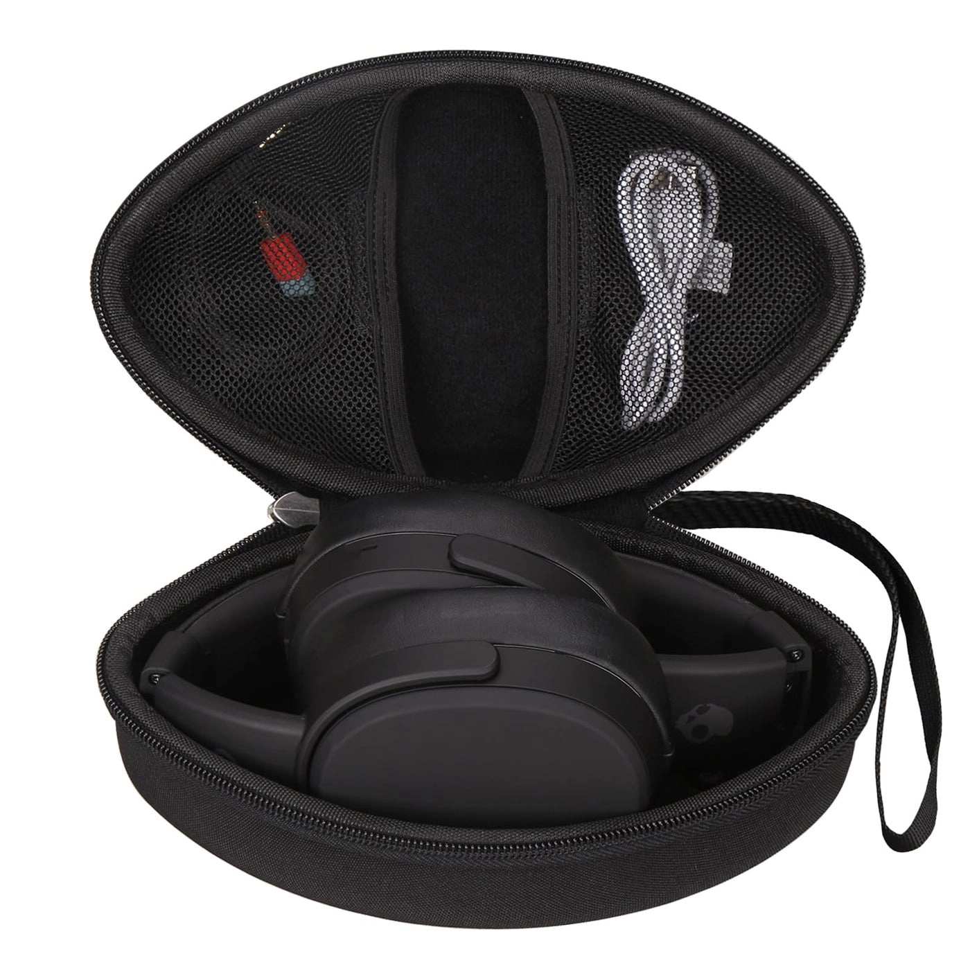 Hard Travel Storage Case for AILIHEN C8, Artix CL750, ELECDER i39 Headphones - Folding Lightweight
