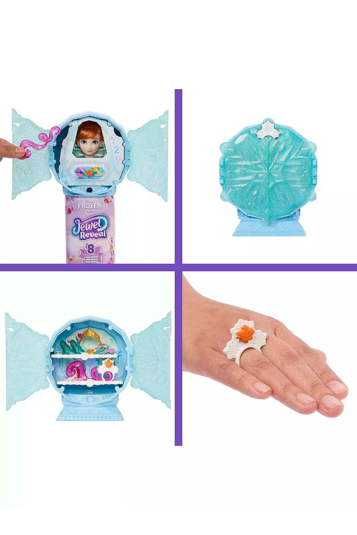 Anna Fashion Doll - Jewel Reveal 8 Surprises