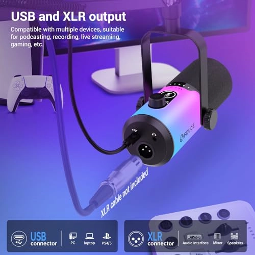D20 USB+XLR Microphone